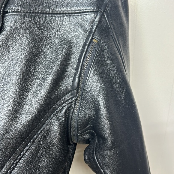 Tennessee Full Grain Leather Motorcycle Jacket with Zip out Liner Sz 2X - Picture 5 of 16